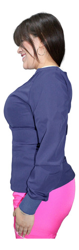 Cubrepolvo Medico Qx Strech Repelente A Liquidos Antiarrugas Azul Marino Lisa Ch