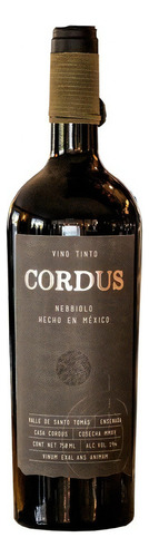 Vino Tinto Cordus Nebbiolo 750 Ml