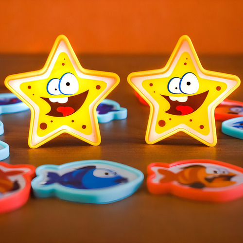 Juego De Mesa Fish Club Conecta Peces Reto Familiar Colorido