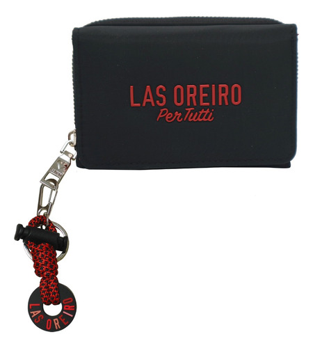 Billetera Fichero Mini Mujer Las Oreiro Tarjetero C/ Llavero