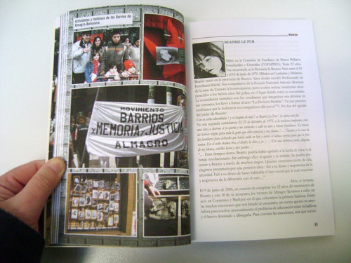 Baldosas Por La Memoria 1 Barrio Dictadura Desaparecid Boedo (Usado)