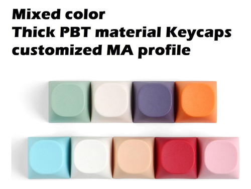 Tampas De Montagem Diy Em Forma De Bola Ma Profile Keycaps P