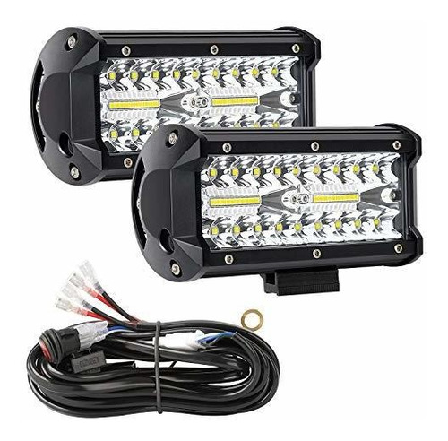 Barras De Luz - Yeego Led Light Bar, 7 Inch Off Road Light 2