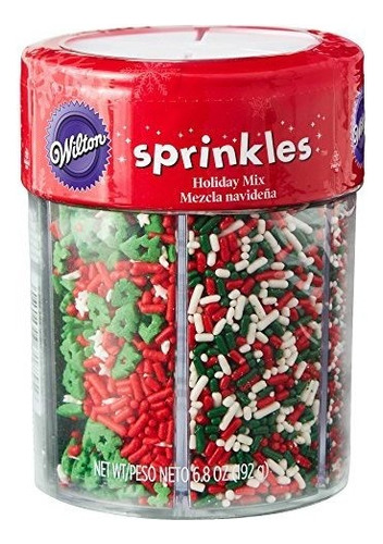 Gránulos Wilton Holiday Mix de 6 células