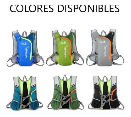 Imagen 6 de 6 de Chaleco Con Compartimiento Para Vejiga De Hidratación