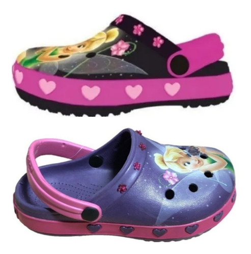 Sandalias Zuecos Tinker Bell Addnice Ct Mmk Crti