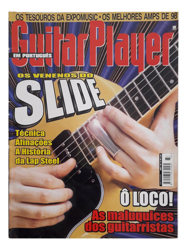 Guitar Player Nº 33 Slide - Afinações E Técnicas Dos Mestres