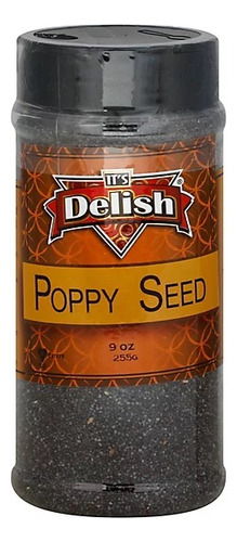 Poppy Seeds Semillas De Amapola Adormidera Delish 255g