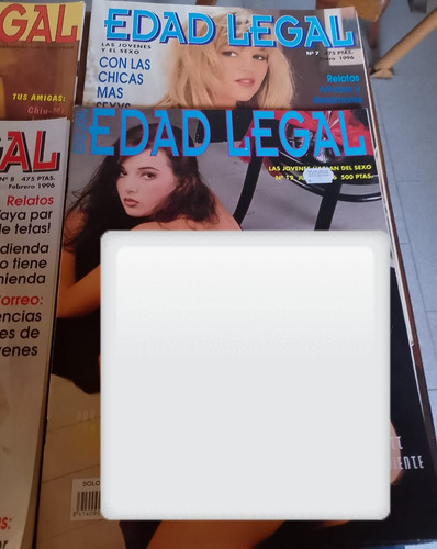 7 Revistas Eróticas Edad Legal Para Adultos (Usado)