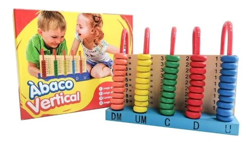 Abaco De Madera Abaco Vertical Juegos Didacticos Juego Abaco