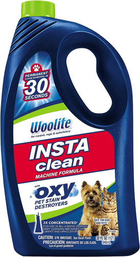 Bissell Woolite Instaclean Pet Fórmula De Máquina De