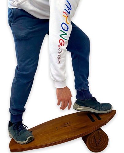 Imagen 3 de 10 de Balance Board Tabla Balance Board Surf Madera 2,5 Espesor