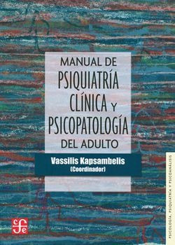 Manual De Psiquiatria Clinica Y Psicopatologia Del Adulto -