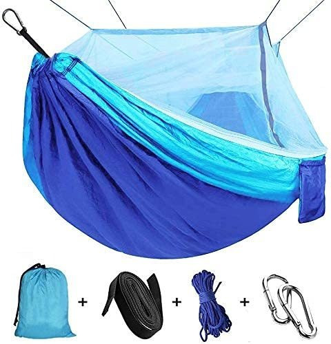 Hamaca De Camping Con Mosquito/bug Net, Paracaídas Al G33rg