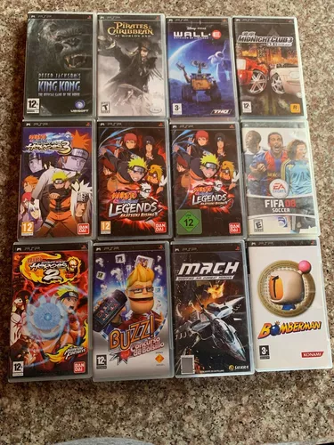 9 Juegos PSP