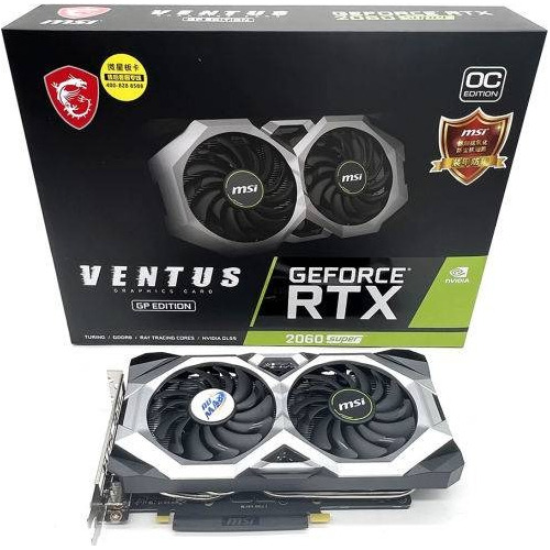 Placa De Video Nvidia Rtx 2060 Super Msi Ventus 8 Gb