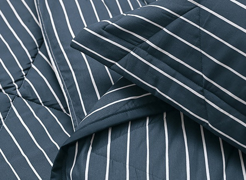 Imagem 3 de 3 de Colcha Solteiro King 200 Fios Orizzonte Trussardi 180x250cm