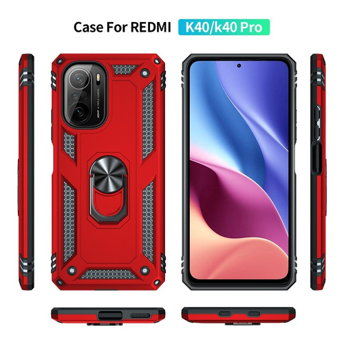 Imagen 2 de 9 de Funda De Teléfono Para Redmi K40 / K40 Pro/ Mi 11i/poco F3