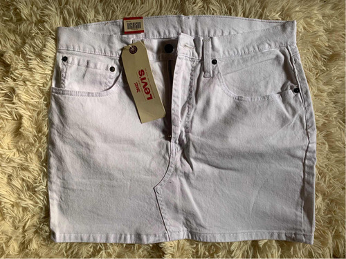 Pollera Levis Dama Nueva Blanca