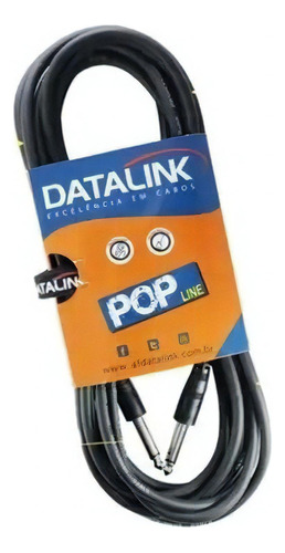 Cabo Datalink Pop Instrumentos Musicais P10xp10 Preto Pi004