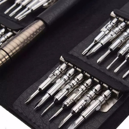 Kit Destornilladores Precisión 24 Puntas Acero Alta Calidad