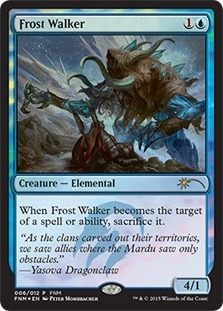 Cartas Magic: Frost Walker Foil Promo Nm ! Mtg Bsas