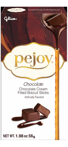 Pocky Pejoy Chocolate 56g Palitos Rellenos Glico