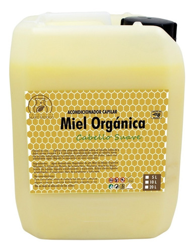  Acondicionador De Miel Orgánica Concentrado 10lts