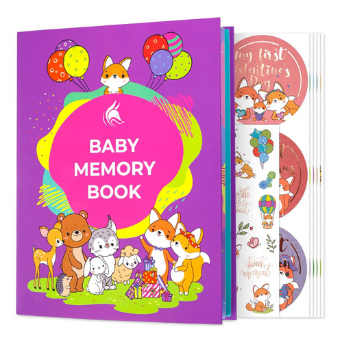 Clever Fox Libro De Recuerdos Para Bebés Para Niños Y Niñas,