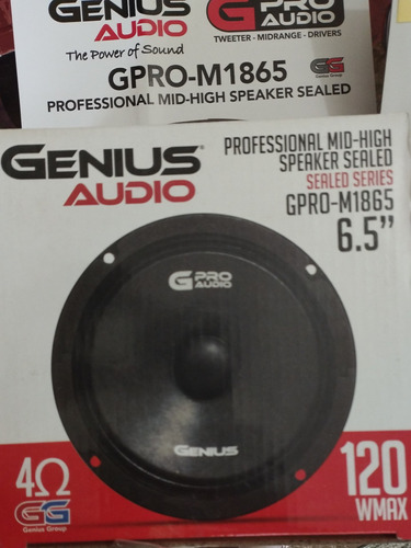 Corneta 6,5  Gpro Genius Audio 120wmax