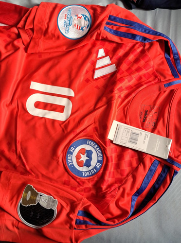 Camiseta Chile Copa America 2024 #alexis #10 #ssln Us0