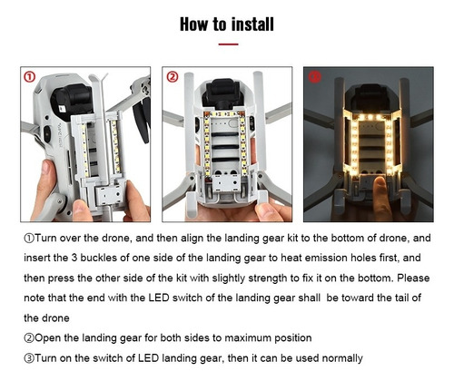 Accesorios Para Drones, Para Dji Mavic Mini 2 Drone Landing