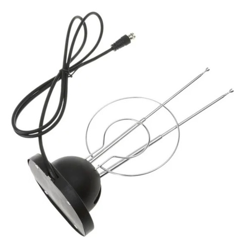 Antena Tv Base De Conejo Coaxial Ant-80