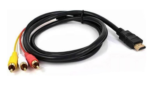 Kdca Cable Hdmi A Rca, 1080p Hdmi Macho A 3-rca Audio Video Av Componente Convertidor Cable Adaptador Para Hdtv