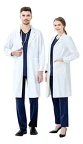 Comprar Bata Laboratorio Blanca Uniforme Médico Unisex