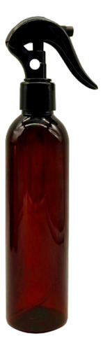 Botella Pet Boston Ambar Alta 250ml Con Minitrigger (50 Pza)