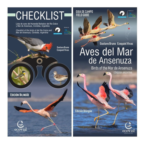 Checklist + Guía Campo: Aves Del Mar Ansenuza, Córdoba - Arg
