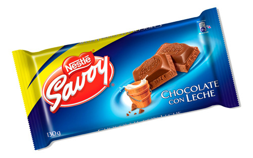 Chocolate Con Leche Savoy 130g