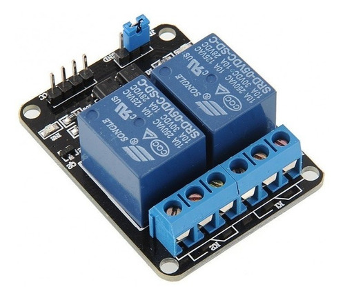 Modulo Relevadores Relay 2 Canales 5v Arduino 3pz