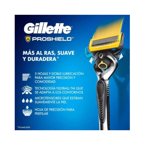 Cartuchos Para Afeitar Gillette Fusion Proshield 2 Cartuchos