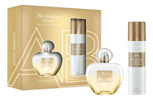 Her Golden Secret Set Dama Edt 80ml + Desodorante 150ml