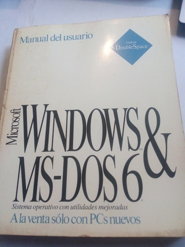 Libro Windows Y Ms-dos 6 Microsoft Original Manual