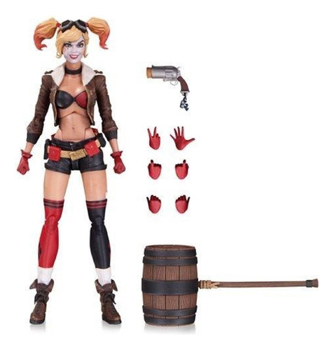 Figura De Acción Harley Quinn Bombshells Dc Comics