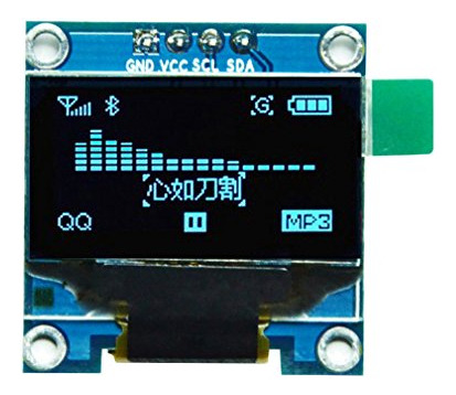 Pantalla Lcd Oled Hailege 0.96 Ssd1306 I2c Iic 128 X 64 Oled