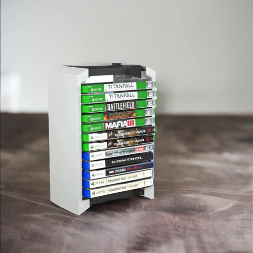 Ps5 Game Holder, Ps5 Video Game Organizer, Storage Tower ...