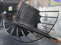 Comprar Escaleras Caracol Chapa Estampada 