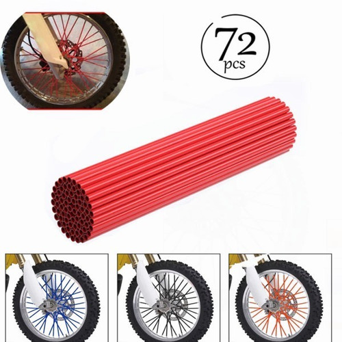 Popotes Para Rayos De Rines De Moto Bicicleta 72pz