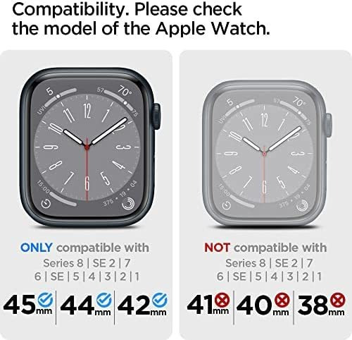 Imagen 2 de 8 de Malla Spigen Retro Fit Para Apple Watch 44mm/42mm Negro