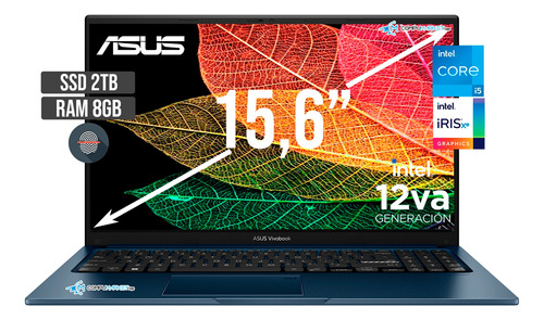 Asus Vivobook  Intel Core I5 1235u Ssd 2tb + Ram 8gb