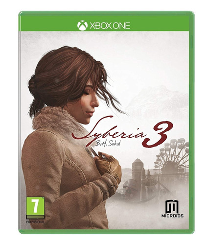 Jogo Lacrado Midia Fisica Syberia 3 Bh Sokal Para Xbox One